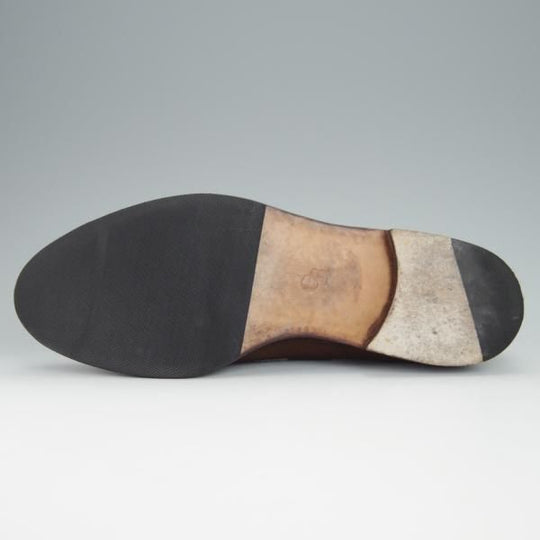 極上★Oriental/オリエンタル SIZE 7【定価￥52,800-★BLACKWELL 2/タッセルローファー】419ラスト/スエード/茶/メンズ★h436