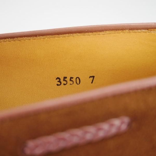 極上★Oriental/オリエンタル SIZE 7【定価￥52,800-★BLACKWELL 2/タッセルローファー】419ラスト/スエード/茶/メンズ★h436