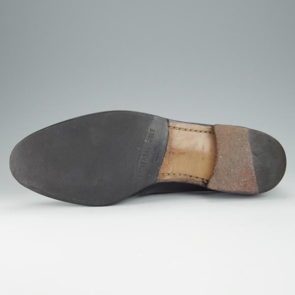 極上★(伊)タニノクリスチー SIZE 7.5【定価15万円以上★モンクストラップ/121748】カーフ/黒/メンズ/TANINO CRISCI★h443