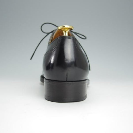 極美品★銀座ヨシノヤ SIZE 24【ハンドソーンウェルテッド製法★EG/ドーバー似寄モデル/スキンステッチ】黒/GINZA YOSHINOYA★h444