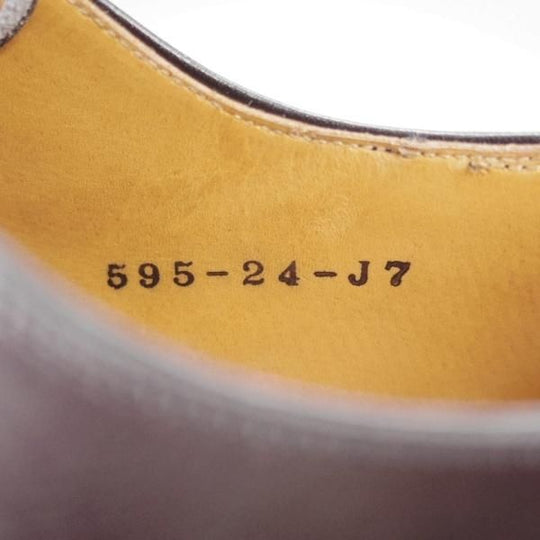 極美品★銀座ヨシノヤ SIZE 24【ハンドソーンウェルテッド製法★EG/ドーバー似寄モデル/スキンステッチ】黒/GINZA YOSHINOYA★h444