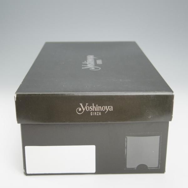 極美品★銀座ヨシノヤ SIZE 24【ハンドソーンウェルテッド製法★EG/ドーバー似寄モデル/スキンステッチ】黒/GINZA YOSHINOYA★h444