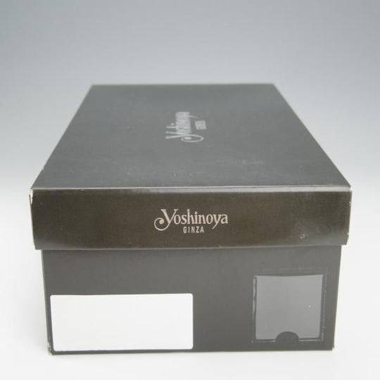 極美品★銀座ヨシノヤ SIZE 24【ハンドソーンウェルテッド製法★EG/ドーバー似寄モデル/スキンステッチ】黒/GINZA YOSHINOYA★h444