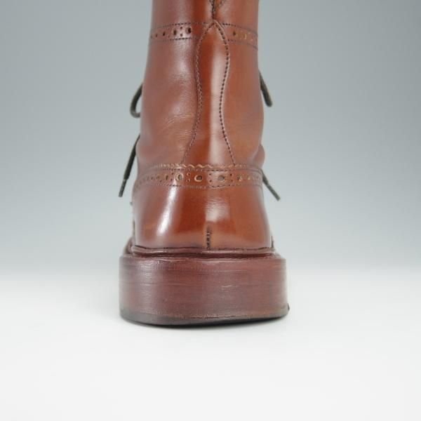 極上★トリッカーズ SIZE 9.5【定価￥88,000-★STOW/ストウ/5634】マロンアンティーク/カントリーブーツ/カーフ/茶/Tricker's★h445