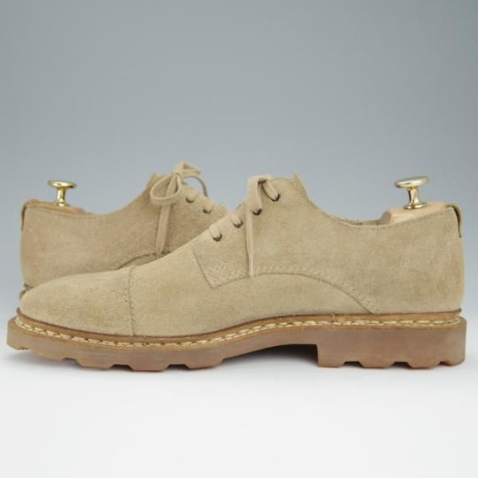 ほぼ試着程度★パラブーツ SIZE 7【★ストレートチップ/薄茶】スエード/メンズ/Paraboot★h446