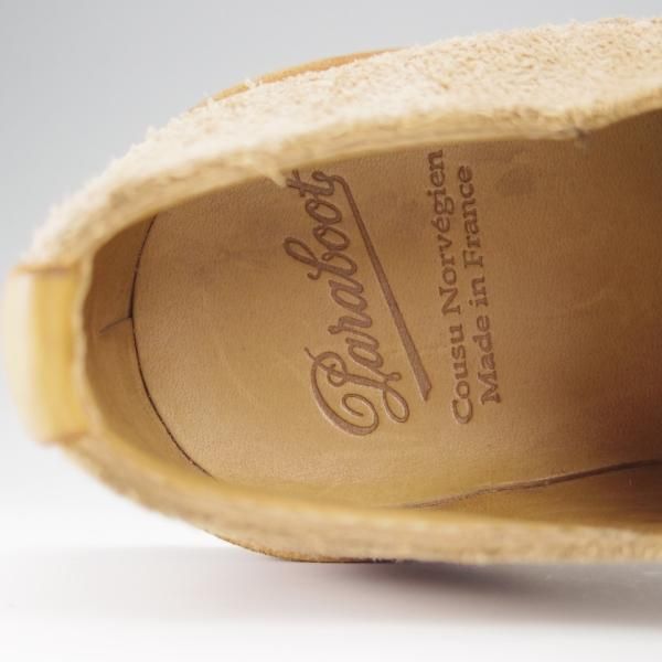 ほぼ試着程度★パラブーツ SIZE 7【★ストレートチップ/薄茶】スエード/メンズ/Paraboot★h446