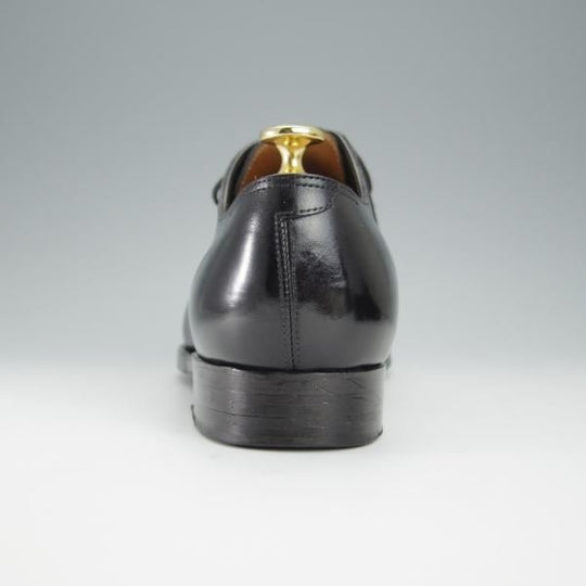 ★(浅草)RENDO/レンド SIZE 9.5【定価￥49,500-★プレーントゥ/7704/R770ラスト】カーフ/黒/メンズ★h447