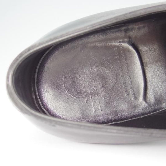 ★(浅草)RENDO/レンド SIZE 9.5【定価￥49,500-★プレーントゥ/7704/R770ラスト】カーフ/黒/メンズ★h447