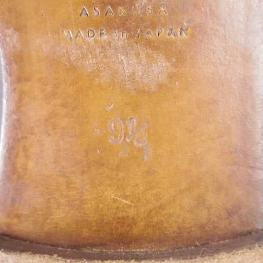 ★(浅草)RENDO/レンド SIZE 9.5【オーダー価格7.5万円程度★クォーターブローグ/黒】カーフ/メンズ/RENDO★h448