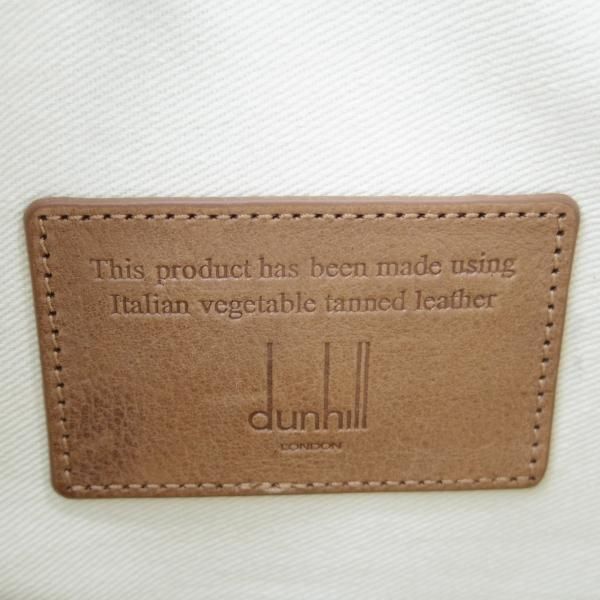 極上★ダンヒル/dunhill【貴重★オーバーナイトバッグ/レザー】茶/メンズ/ビジネス/バッグ/ボストンバッグ/ブリーフケース/革/鞄★N5764