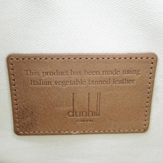 極上★ダンヒル/dunhill【貴重★オーバーナイトバッグ/レザー】茶/メンズ/ビジネス/バッグ/ボストンバッグ/ブリーフケース/革/鞄★N5764