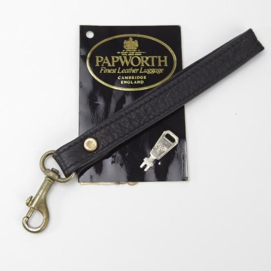 極上★(英)パップワース/PAPWORTH【英国製★クラッチバッグ/丸善別注】マルチケース/レザー/メンズ&レディース/バッグ/黒/革/鞄★N5767