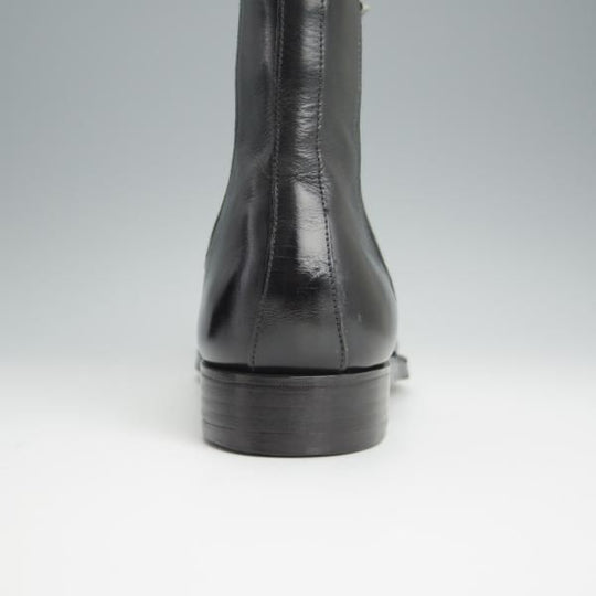 ほぼ未使用★クロケット&ジョーンズ UK9/US9.5E【★(米)ラルフローレン別注/Ralph Lauren】サイドゴアブーツ/黒/Crockett&Jones★h451