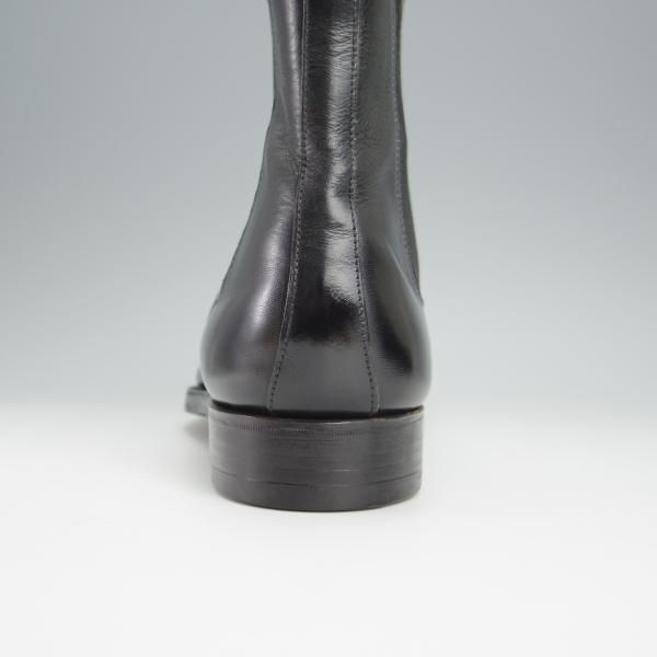 ほぼ未使用★クロケット&ジョーンズ UK9/US9.5E【★(米)ラルフローレン別注/Ralph Lauren】サイドゴアブーツ/黒/Crockett&Jones★h451