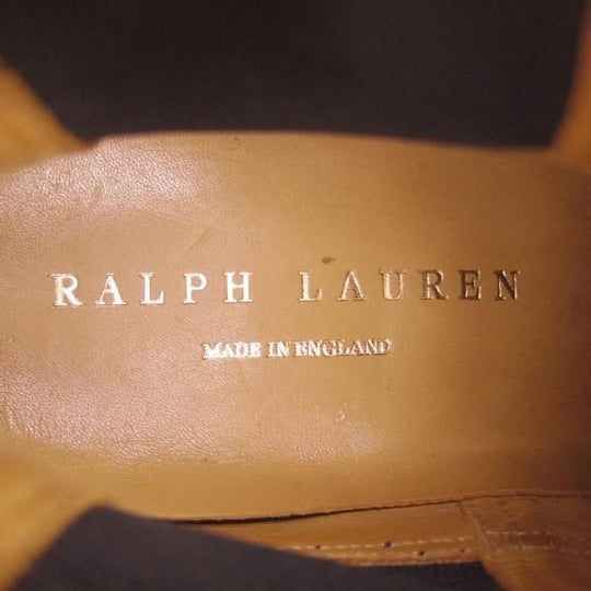 ほぼ未使用★クロケット&ジョーンズ UK9/US9.5E【★(米)ラルフローレン別注/Ralph Lauren】サイドゴアブーツ/黒/Crockett&Jones★h451