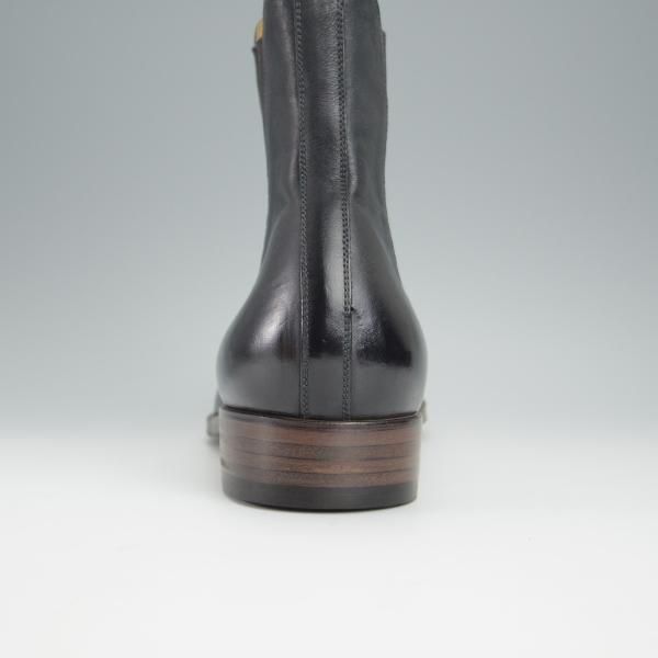 未使用★forme/フォルメ SIZE 5.5(25.5�p程度)【モデル定価￥69,300-★アンカルホースレザー(馬革)/fm-84】サイドゴアブーツ/黒★h454