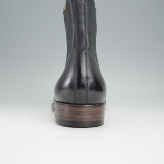 未使用★forme/フォルメ SIZE 5.5(25.5�p程度)【モデル定価￥69,300-★アンカルホースレザー(馬革)/fm-84】サイドゴアブーツ/黒★h454