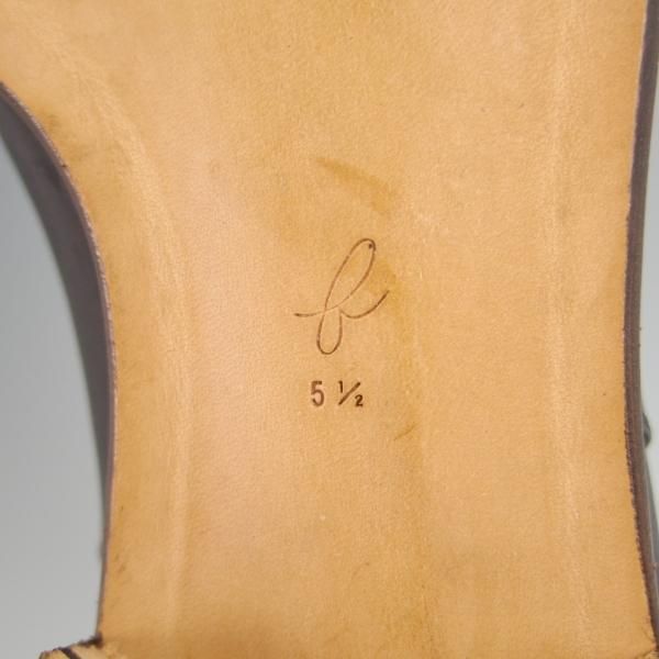 未使用★forme/フォルメ SIZE 5.5(25.5�p程度)【モデル定価￥69,300-★アンカルホースレザー(馬革)/fm-84】サイドゴアブーツ/黒★h454