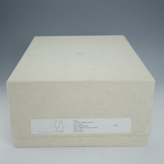 未使用★forme/フォルメ SIZE 5.5(25.5�p程度)【モデル定価￥69,300-★アンカルホースレザー(馬革)/fm-84】サイドゴアブーツ/黒★h454