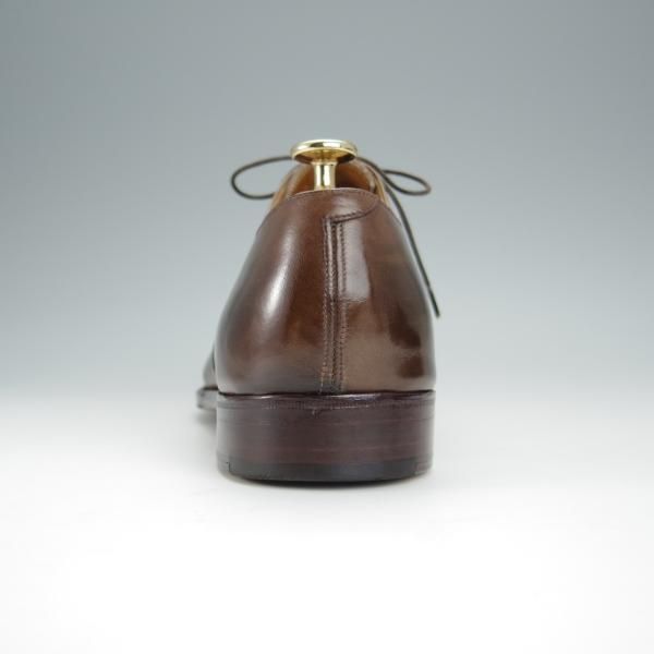 極美品★(伊)パオロ・ラッタンジ SIZE 8.5【定価￥150,150-★ハンドソーンウェルテッド製法】セミブローグ/濃茶/PAOLO LATTANZI★h455