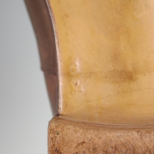 極美品★(伊)パオロ・ラッタンジ SIZE 8.5【定価￥150,150-★ハンドソーンウェルテッド製法】セミブローグ/濃茶/PAOLO LATTANZI★h455