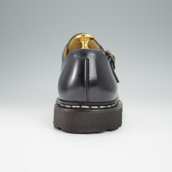 極美品★パラブーツ SIZE 5【定価￥74,800-★ウィリアム/WILLIAM】ダブルモンク/リスレザー/NUIT/紺/メンズ/Paraboot★h457