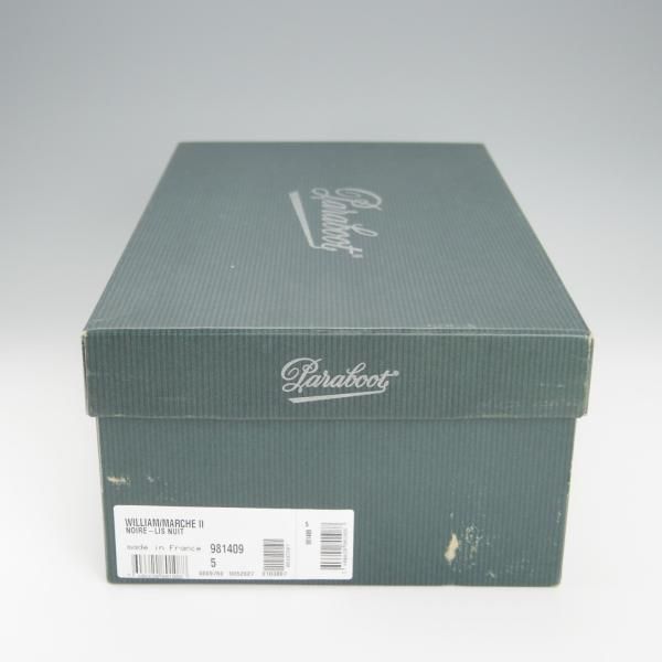 極美品★パラブーツ SIZE 5【定価￥74,800-★ウィリアム/WILLIAM】ダブルモンク/リスレザー/NUIT/紺/メンズ/Paraboot★h457