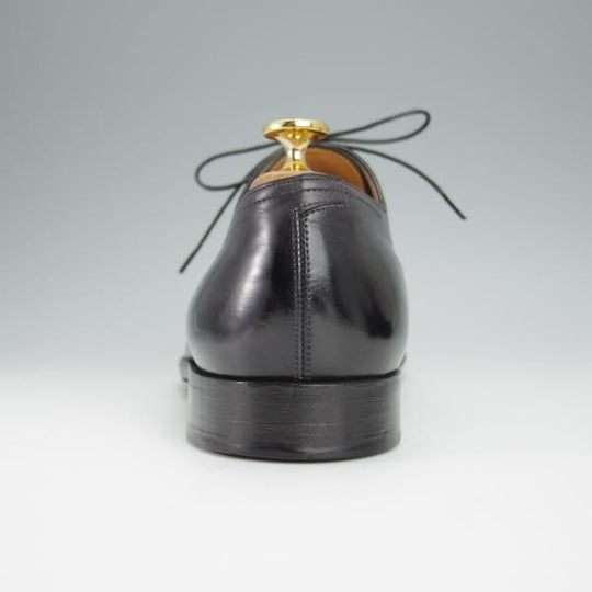 極上★ジョンロブ UK9.5程度【貴重★エルメス別注/HERMES/ミュージアムカーフ】H103ラスト/JUD/ストレートチップ/黒/JOHN LOBB★h458