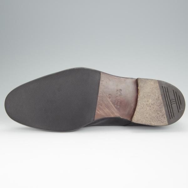 極上★ジョンロブ UK9.5程度【貴重★エルメス別注/HERMES/ミュージアムカーフ】H103ラスト/JUD/ストレートチップ/黒/JOHN LOBB★h458