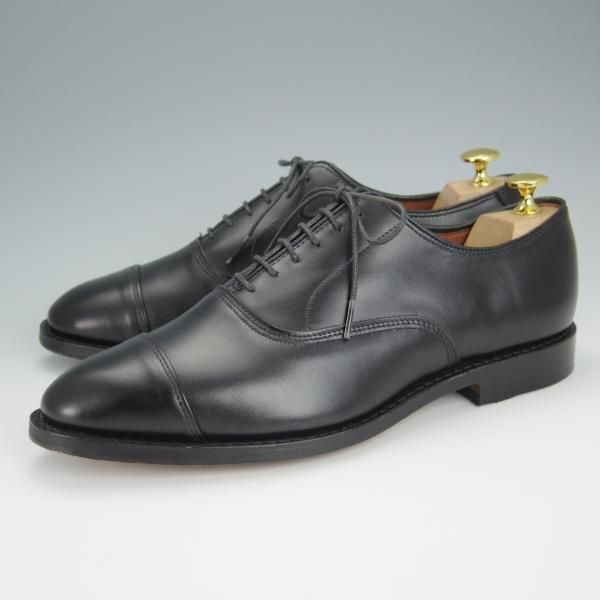 未使用★(米)アレンエドモンズ 7EEE【定価￥75,900-★パークアベニュー/Park Avenue】ストレートチップ/カーフ/黒/ALLEN EDMONDS★h459