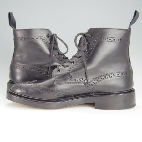 未使用★トリッカーズ SIZE 8【現行定価￥96,800-★MALTON/モールトン】M2508/カントリーブーツ/カーフ/黒/メンズ/Tricker's★h460