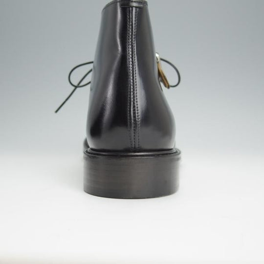 新品★Cuervo/クエルボ SIZE 9【定価￥176,000-★コードバン仕様/DERRINGER】デリンジャー/チャッカブーツ/黒/メンズ★h464