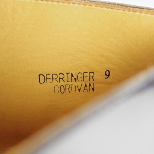 新品★Cuervo/クエルボ SIZE 9【定価￥176,000-★コードバン仕様/DERRINGER】デリンジャー/チャッカブーツ/黒/メンズ★h464