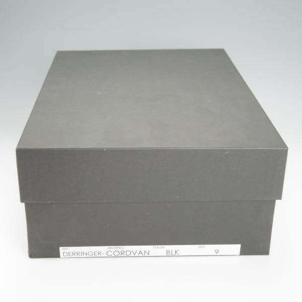 新品★Cuervo/クエルボ SIZE 9【定価￥176,000-★コードバン仕様/DERRINGER】デリンジャー/チャッカブーツ/黒/メンズ★h464