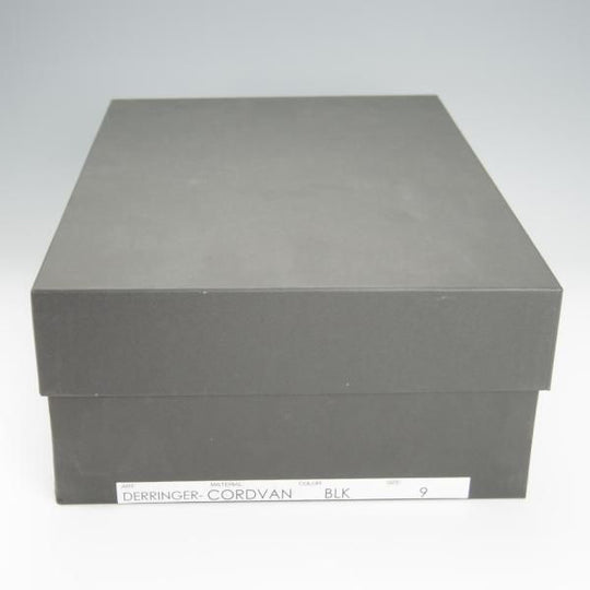 新品★Cuervo/クエルボ SIZE 9【定価￥176,000-★コードバン仕様/DERRINGER】デリンジャー/チャッカブーツ/黒/メンズ★h464