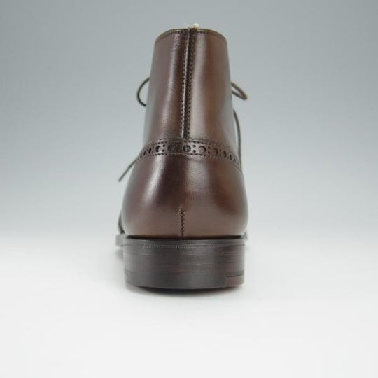 未使用★クロケット&ジョーンズ UK7.5/US8D【貴重★ブルックスブラザーズ別注/Peal&co】324ラスト/チャッカブーツ/茶/Crockett&Jones★h465