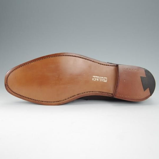 未使用★クロケット&ジョーンズ UK7.5/US8D【貴重★ブルックスブラザーズ別注/Peal&co】324ラスト/チャッカブーツ/茶/Crockett&Jones★h465