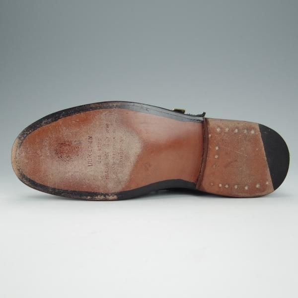 極美品★(米)YUKETEN/ユケテン(レディース) 4C【定価￥55,000-★Sierra Wingtip Oxford/フルブローグ】ウイングチップ/黒/シボ革★h466