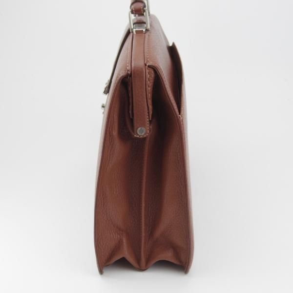 極上★(英)バーバリー/Burberry【貴重★ダレスバッグ/レザー】メンズ/ビジネス/バッグ/ブリーフケース/茶/革/鞄★N5771