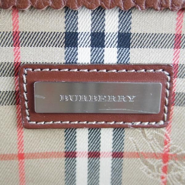 極上★(英)バーバリー/Burberry【貴重★ダレスバッグ/レザー】メンズ/ビジネス/バッグ/ブリーフケース/茶/革/鞄★N5771
