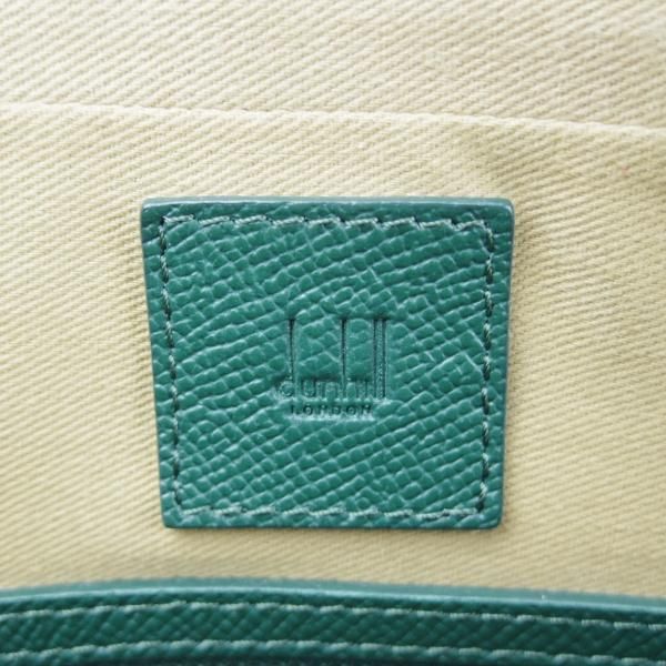 ★ダンヒル/dunhill【定価15万円程度★ボードン/BOURDONコレクション】メンズ/ビジネス/バッグ/ブリーフケース/紺×緑/革/鞄★N5774