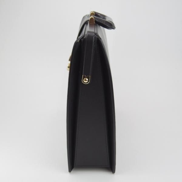 未使用 土屋鞄 ダレスバッグ Conffio 黒色 展示品程度☆土屋鞄製造所【貴重☆コンフィオ/ヌメ革/スマートダレス