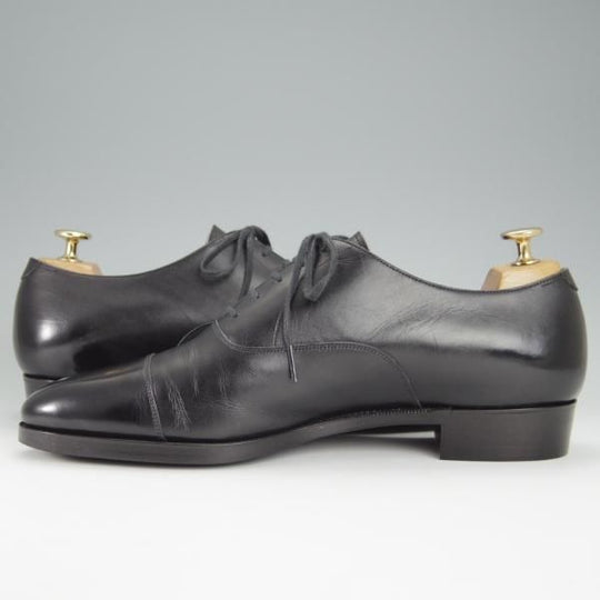 極上★(浅草)RENDO/レンド SIZE 8.5【定価￥49,500-★ストレートチップ/7701/R770ラスト】カーフ/黒/メンズ★h471