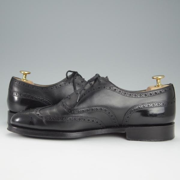 極上★チャーチ 70F/UK7【定価￥13,6400-★チェットウィンド/CHETWYND】173ラスト/フルブローグ/カーフ/黒/メンズ/Church's★h472