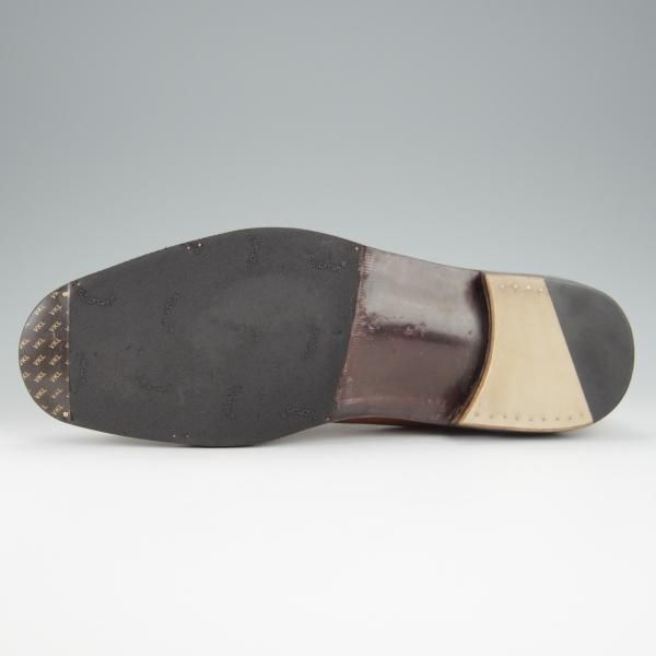 極上★EMORI CUSTOM SHOEMAKER(ビスポーク) UK9程度【注文価格18万円以上★ハンドソーン/ノルウィージャン製法】スキンステッチ★h474