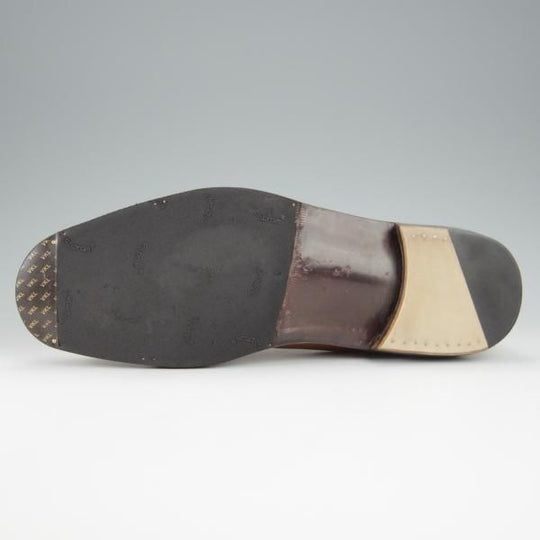 極上★EMORI CUSTOM SHOEMAKER(ビスポーク) UK9程度【注文価格18万円以上★ハンドソーン/ノルウィージャン製法】スキンステッチ★h474