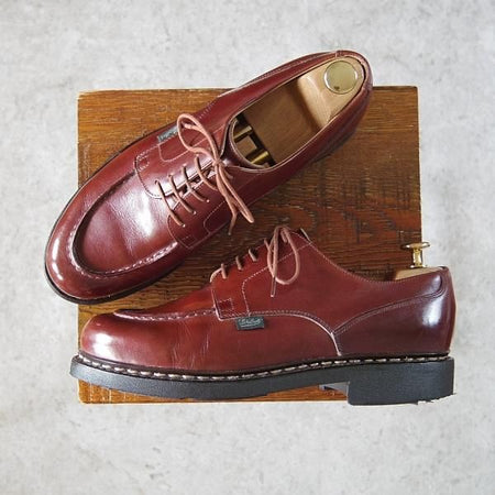 美品★パラブーツ SIZE 7【定価￥71,500-★シャンボード/CHAMBORD】マロン/MARRON/リスレザー/Uチップ/茶/TEXソール/Paraboot★h477