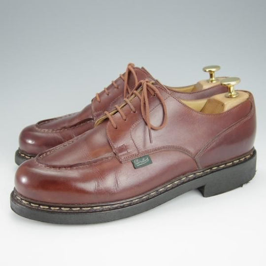 美品★パラブーツ SIZE 7【定価￥71,500-★シャンボード/CHAMBORD】マロン/MARRON/リスレザー/Uチップ/茶/TEXソール/Paraboot★h477