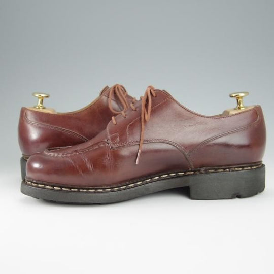 美品★パラブーツ SIZE 7【定価￥71,500-★シャンボード/CHAMBORD】マロン/MARRON/リスレザー/Uチップ/茶/TEXソール/Paraboot★h477