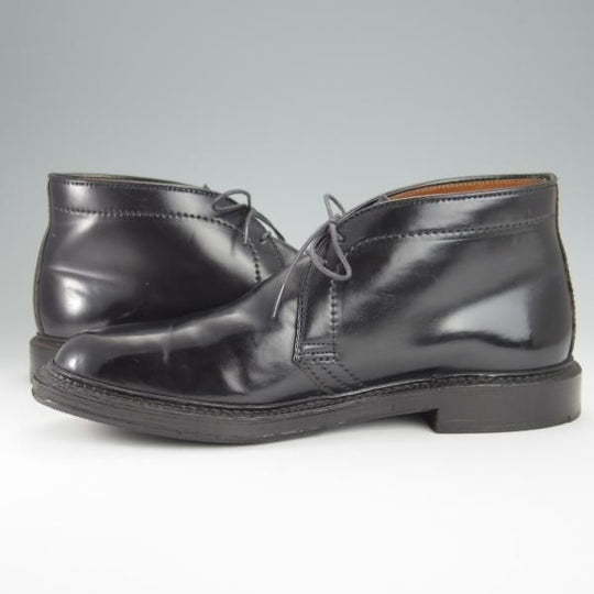 美品★オールデン 7.5D【定価￥176,000-★コードバン/(米)The Shoe Mart別注】1340/バリーラスト/チャッカブーツ/黒/Alden★h479